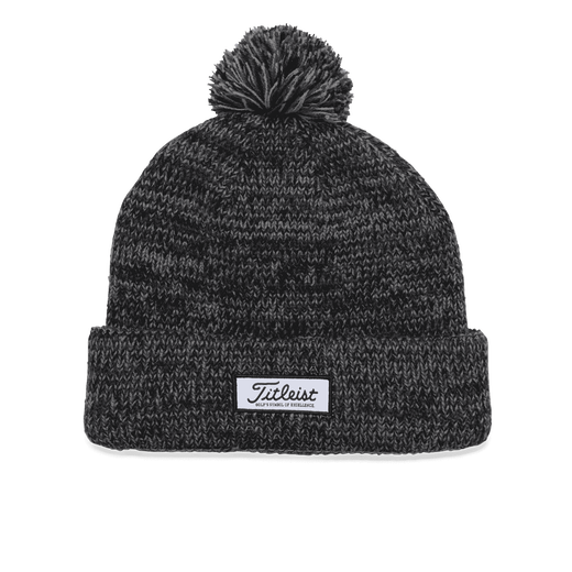 Pom Pom Winter Hat Heathered