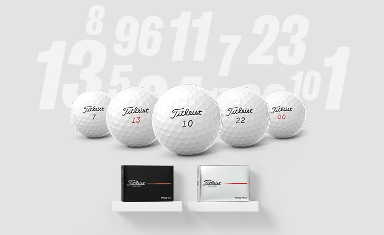Titleist Special Play Number Golf Balls