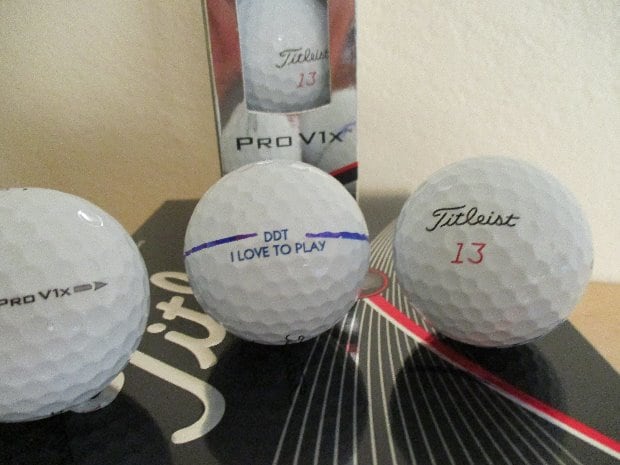 custom golf balls titleist pro v1