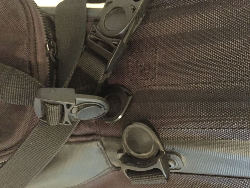 broken bag strap