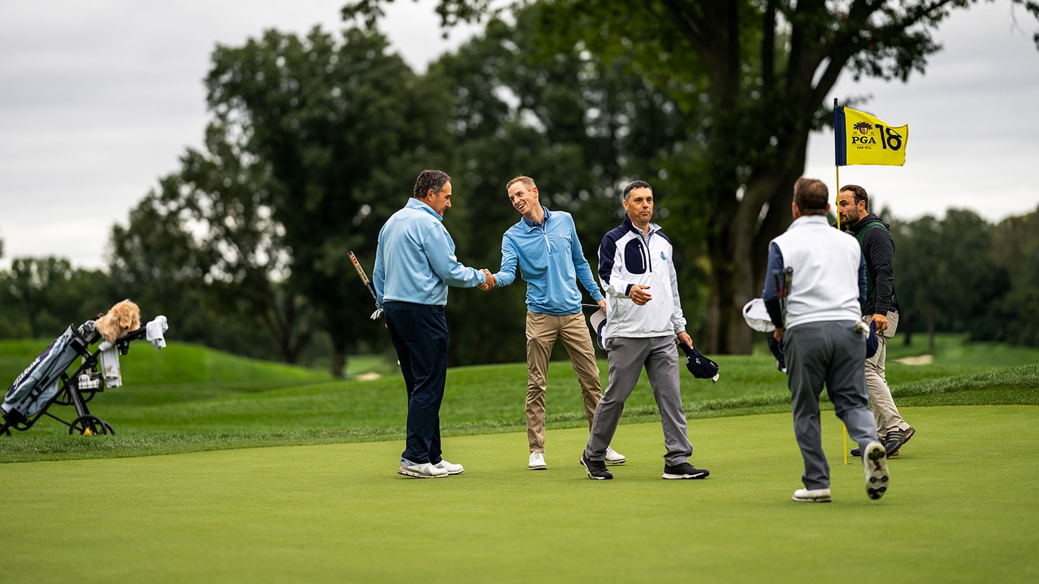 From left to right - Carter, Greg, Tim and Gene....